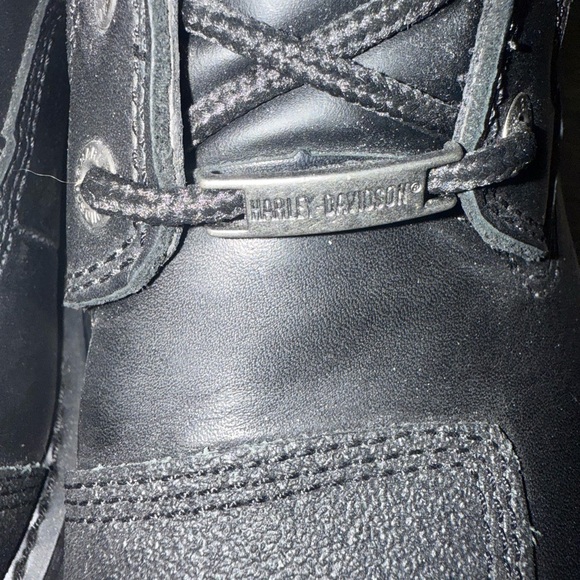 Harley-Davidson Men's Black Lace-Up Boots - Picture 13 of 13